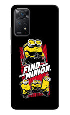 Find your inner Minion Redmi Note 11 Pro+ 5G Hard Case Back Cover by Casekaro