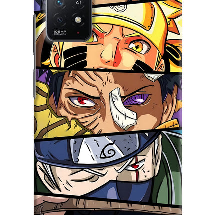 Naruto Character Redmi Note 11 Pro+ 5G Hard Case Back Cover by Casekaro