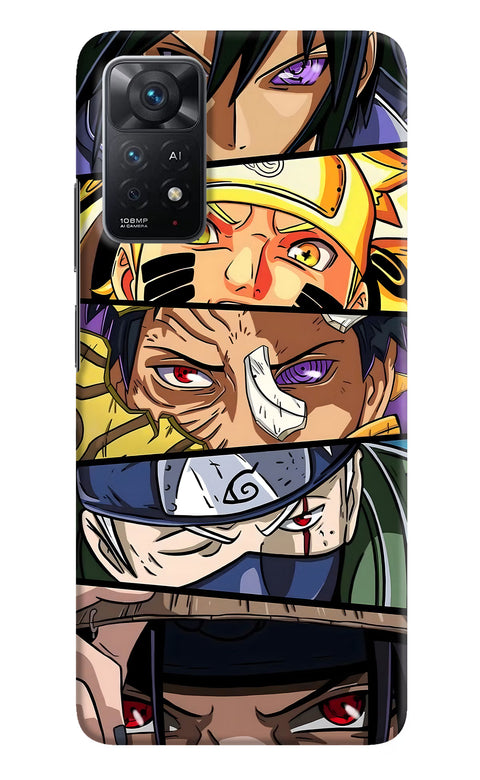 Naruto Character Redmi Note 11 Pro+ 5G Back Cover