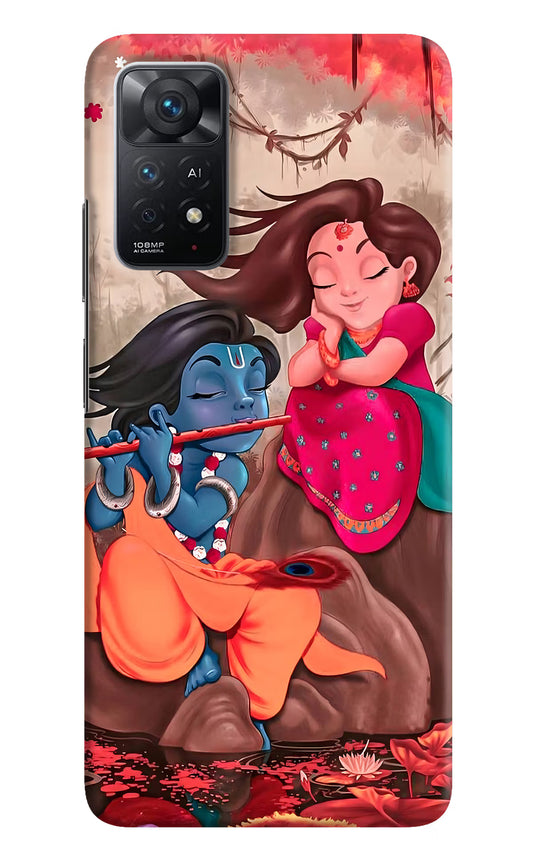 Radhe Krishna Redmi Note 11 Pro+ 5G Hard Case Back Cover by Casekaro