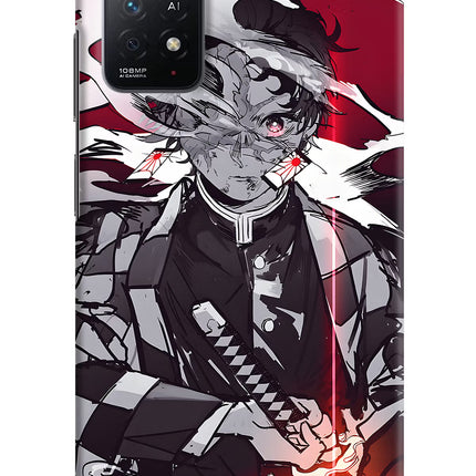 Demon Slayer Redmi Note 11 Pro+ 5G Hard Case Back Cover by Casekaro