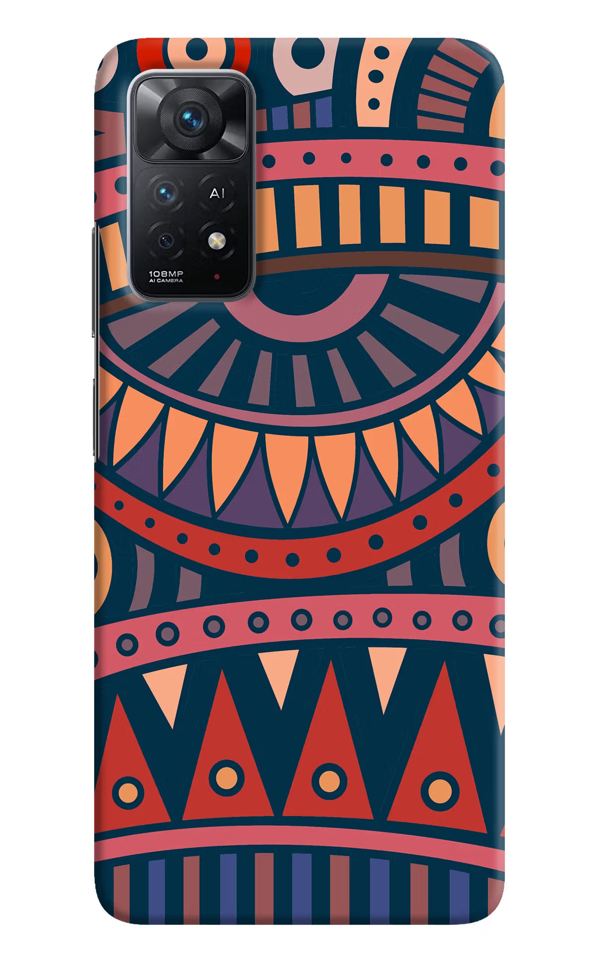 African Culture Design Redmi Note 11 Pro+ 5G Hard Case Back Cover by Casekaro