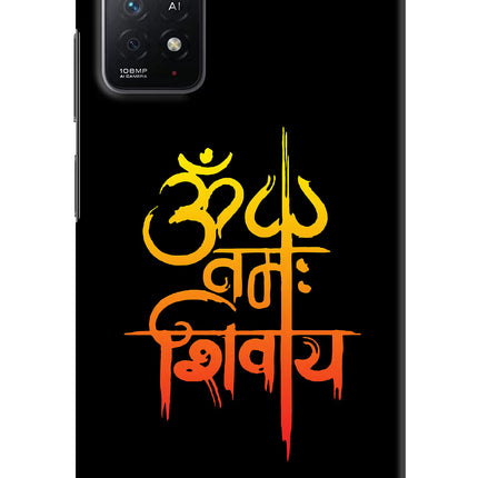 Om Namah Shivay Redmi Note 11 Pro+ 5G Hard Case Back Cover by Casekaro