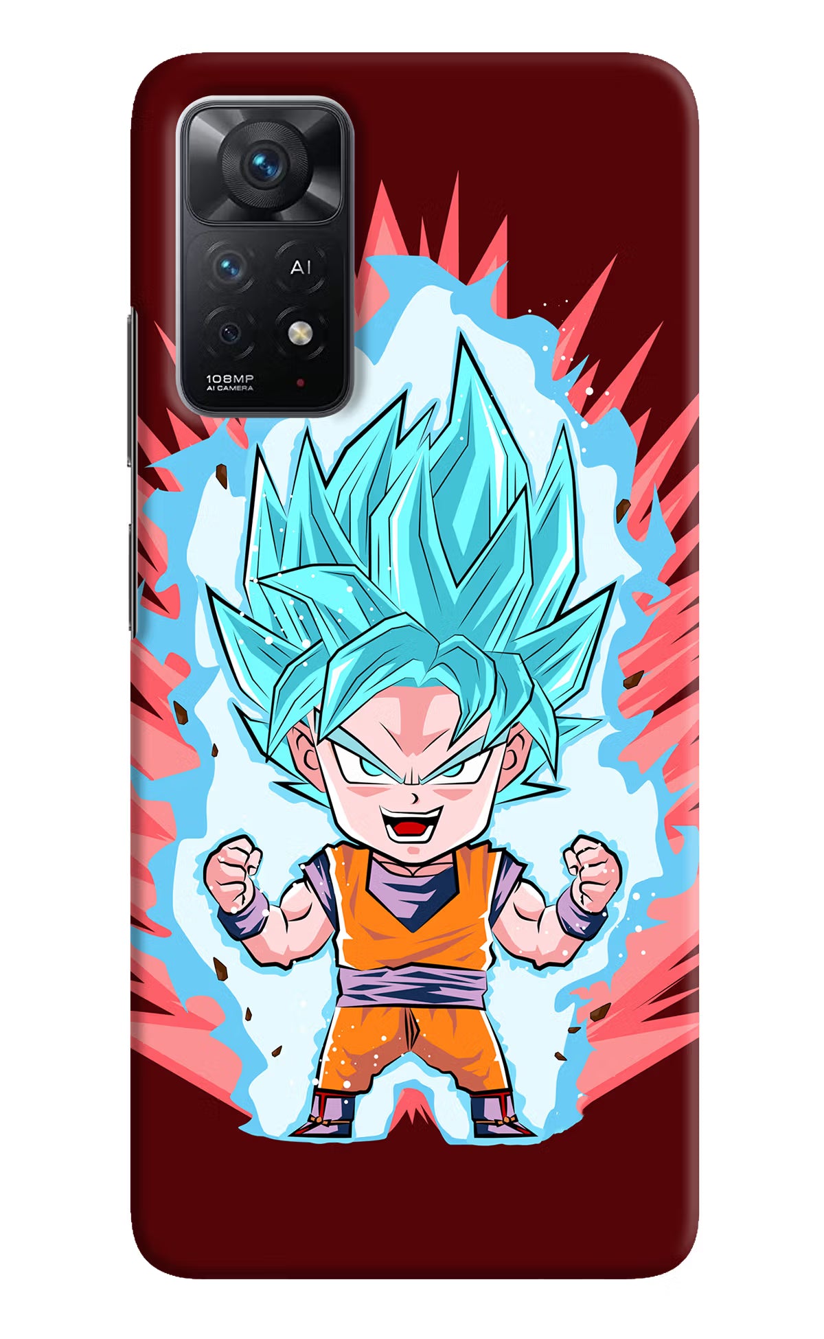 Goku Little Redmi Note 11 Pro+ 5G Hard Case Back Cover by Casekaro