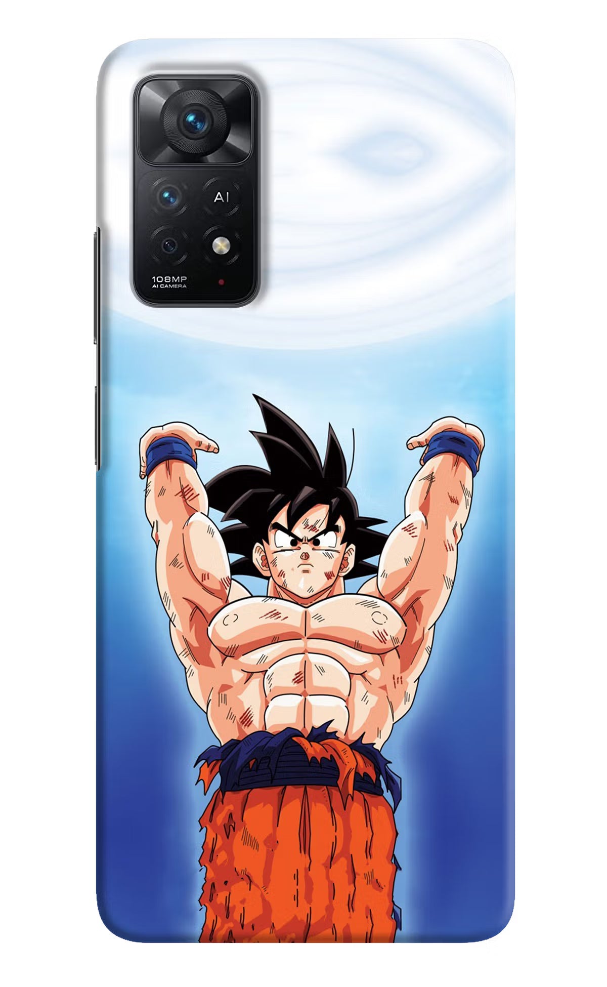 Goku Power Redmi Note 11 Pro+ 5G Hard Case Back Cover by Casekaro