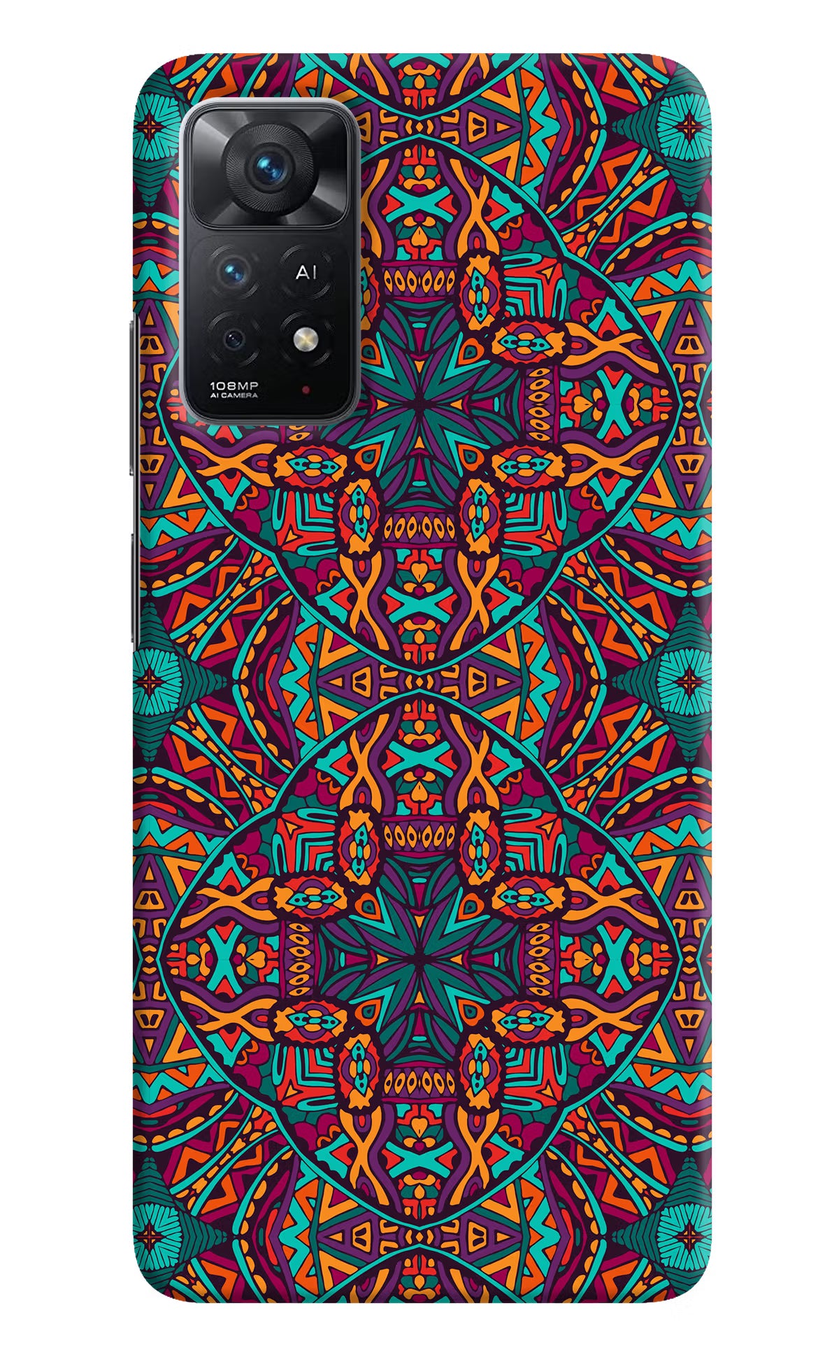 Colour Mandala Redmi Note 11 Pro+ 5G Hard Case Back Cover by Casekaro