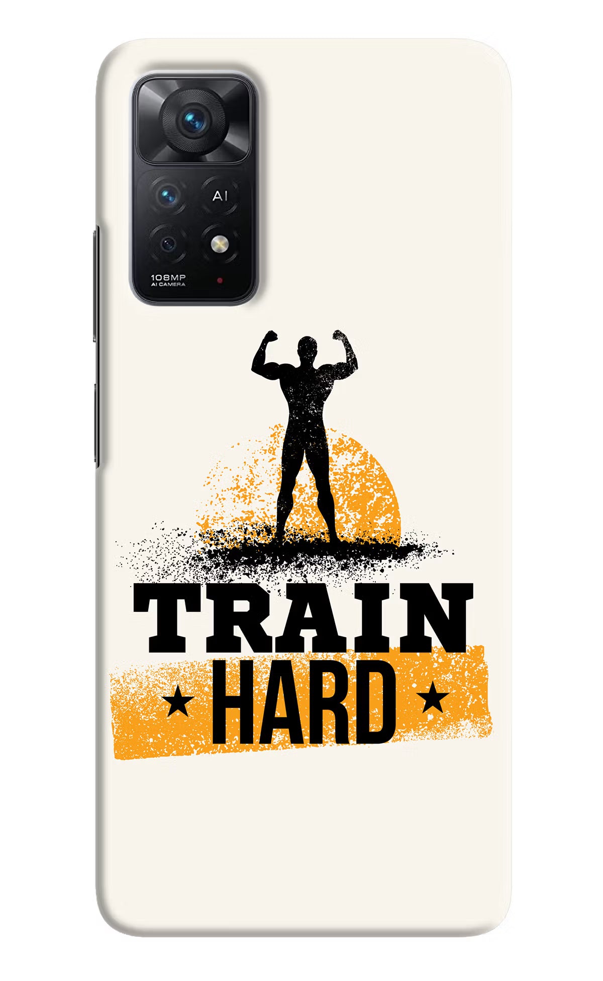 Train Hard Redmi Note 11 Pro+ 5G Hard Case Back Cover by Casekaro