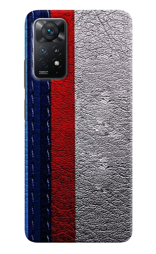 BMW Stripes Redmi Note 11 Pro+ 5G Hard Case Back Cover by Casekaro