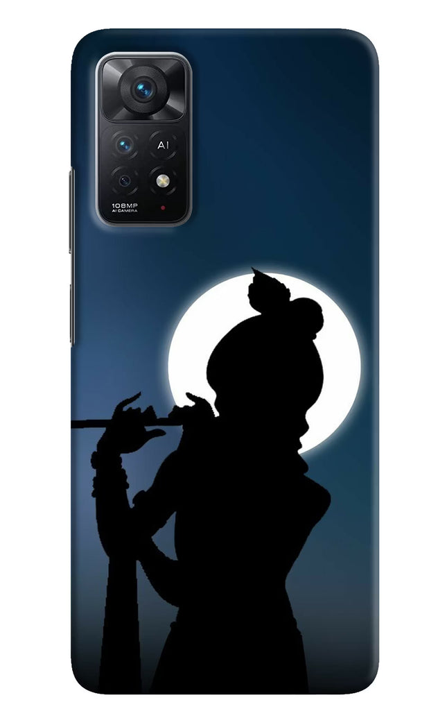 Shri Krishna Silhouette Redmi Note 11 Pro+ 5G Hard Case Back Cover by Casekaro