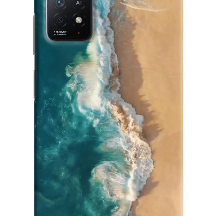 Ocean Beach Redmi Note 11 Pro+ 5G Hard Case Back Cover by Casekaro