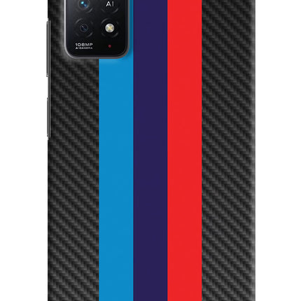 BMW Stripes Pattern Redmi Note 11 Pro+ 5G Hard Case Back Cover by Casekaro