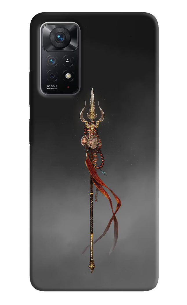 Shiv Trishul Redmi Note 11 Pro+ 5G Hard Case Back Cover by Casekaro