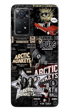 Arctic Monkeys Redmi Note 11 Pro+ 5G Hard Case Back Cover by Casekaro