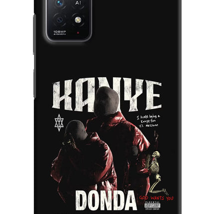 Donda Kanye West Redmi Note 11 Pro+ 5G Hard Case Back Cover by Casekaro