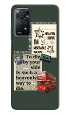 The Smiths Redmi Note 11 Pro+ 5G Hard Case Back Cover by Casekaro