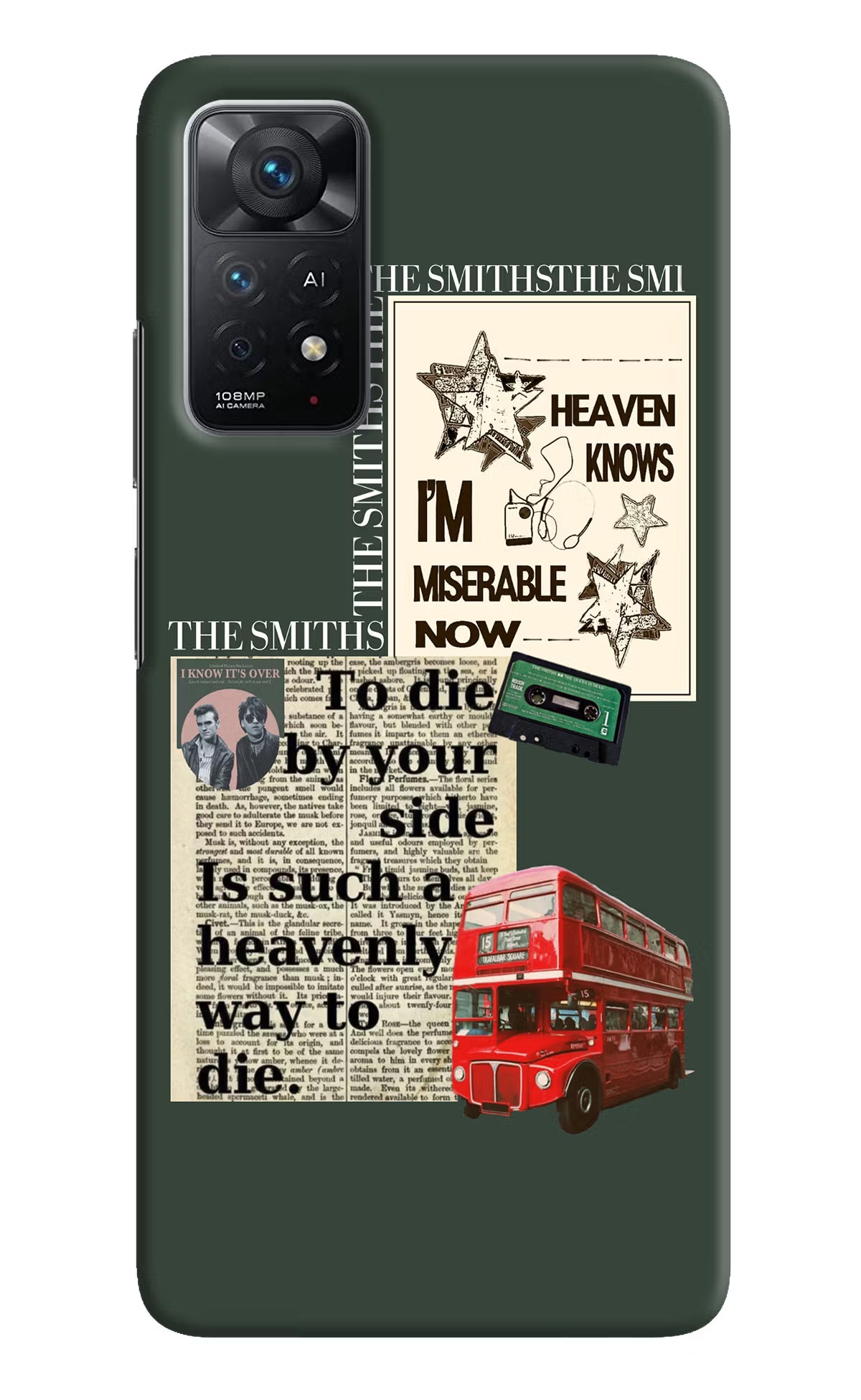 The Smiths Redmi Note 11 Pro+ 5G Hard Case Back Cover by Casekaro