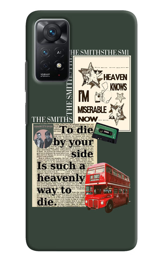 The Smiths Redmi Note 11 Pro+ 5G Hard Case Back Cover by Casekaro