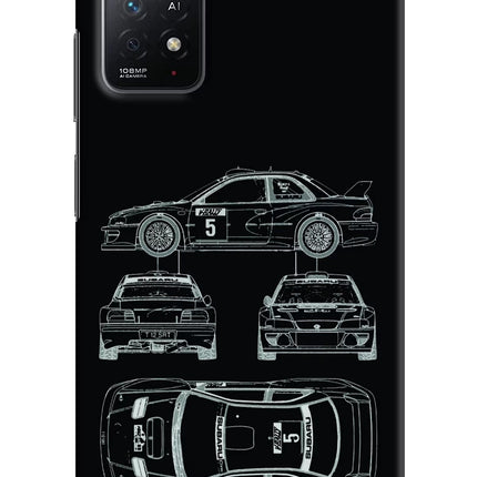 WRC'99 Redmi Note 11 Pro+ 5G Hard Case Back Cover by Casekaro
