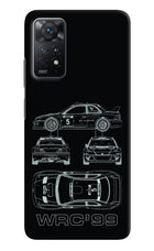 WRC'99 Redmi Note 11 Pro+ 5G Hard Case Back Cover by Casekaro