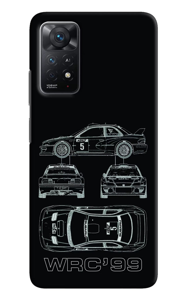WRC'99 Redmi Note 11 Pro+ 5G Hard Case Back Cover by Casekaro