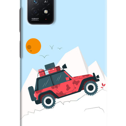 Mountain Trail Beast Redmi Note 11 Pro+ 5G Hard Case Back Cover by Casekaro