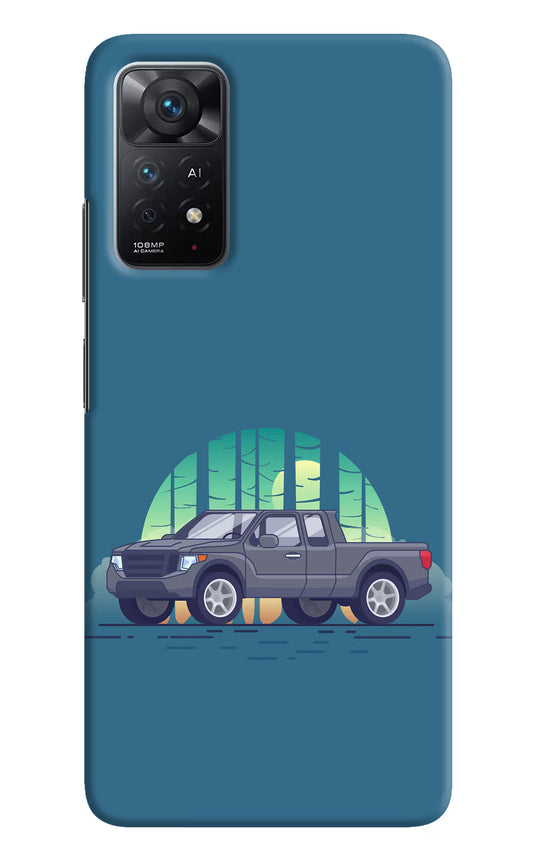 Retro Garage Vibe Redmi Note 11 Pro+ 5G Hard Case Back Cover by Casekaro