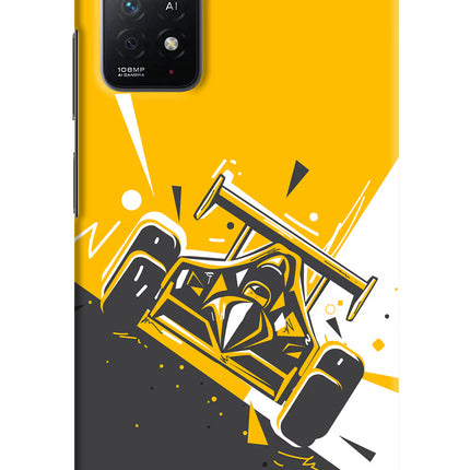 Track King Redmi Note 11 Pro+ 5G Hard Case Back Cover by Casekaro