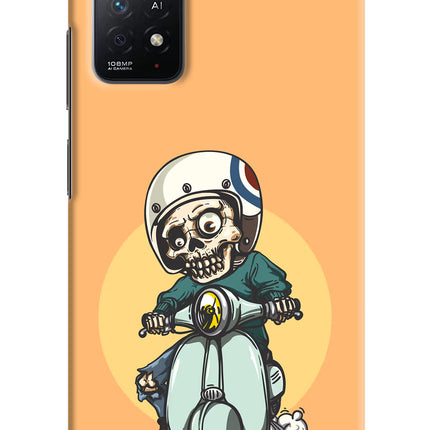 Undead Biker Redmi Note 11 Pro+ 5G Hard Case Back Cover by Casekaro