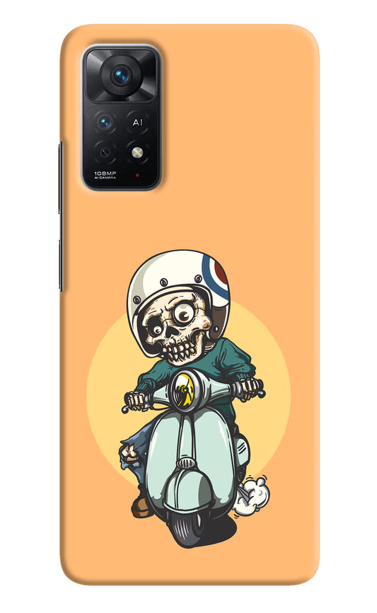 Undead Biker Redmi Note 11 Pro+ 5G Hard Case Back Cover by Casekaro