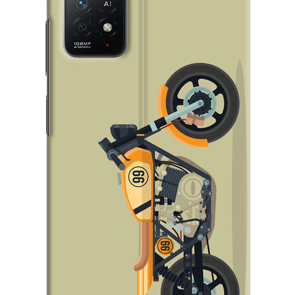 Vertical Speedster Redmi Note 11 Pro+ 5G Hard Case Back Cover by Casekaro