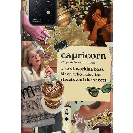 Capricorn Zodiac Redmi Note 11 Pro+ 5G Hard Case Back Cover by Casekaro