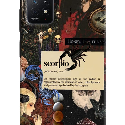 Scorpio Zodiac Redmi Note 11 Pro+ 5G Hard Case Back Cover by Casekaro