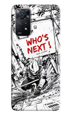 Who's Next Redmi Note 11 Pro+ 5G Hard Case Back Cover by Casekaro