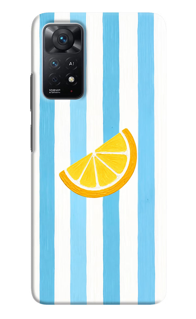Summer Lemon Redmi Note 11 Pro+ 5G Hard Case Back Cover by Casekaro