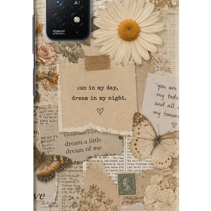Vintage case Redmi Note 11 Pro+ 5G Hard Case Back Cover by Casekaro