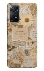 Vintage case Redmi Note 11 Pro+ 5G Hard Case Back Cover by Casekaro