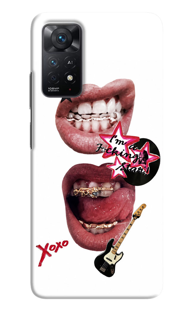 Rockstar Redmi Note 11 Pro+ 5G Hard Case Back Cover by Casekaro