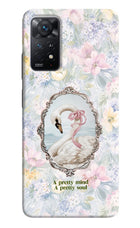 Pretty Mind Pretty Soul Redmi Note 11 Pro+ 5G Hard Case Back Cover by Casekaro