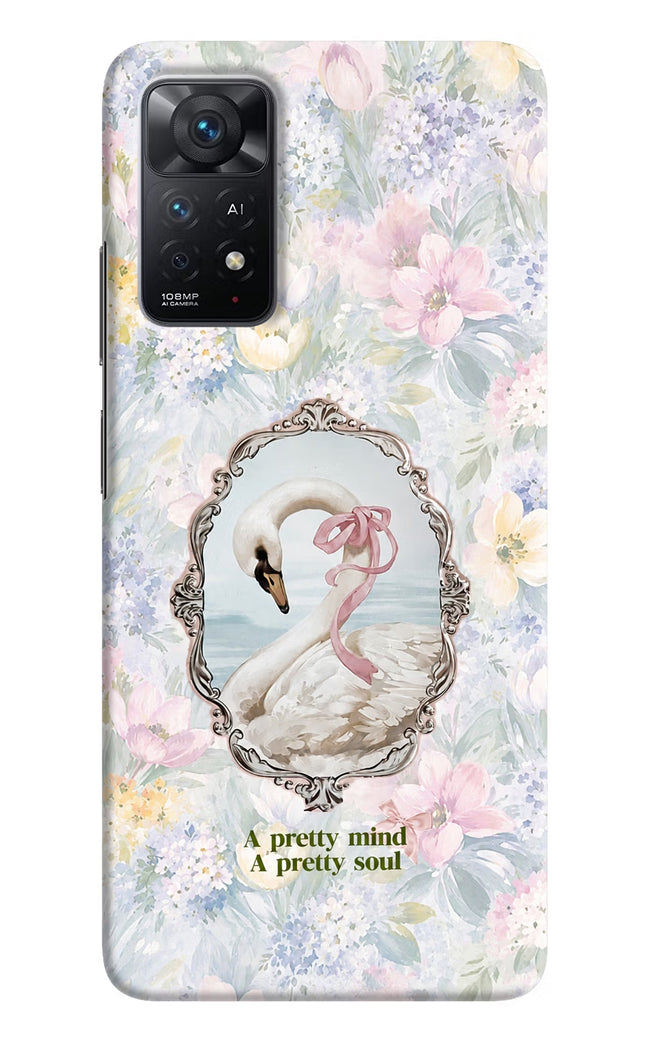Pretty Mind Pretty Soul Redmi Note 11 Pro+ 5G Hard Case Back Cover by Casekaro