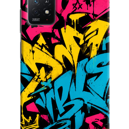 Graffiti Vibe Redmi Note 11 Pro+ 5G Hard Case Back Cover by Casekaro