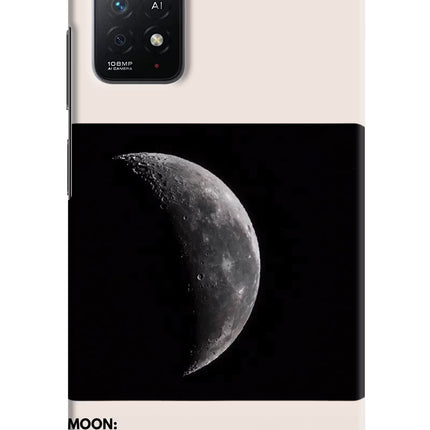 Moon Phase Redmi Note 11 Pro+ 5G Hard Case Back Cover by Casekaro