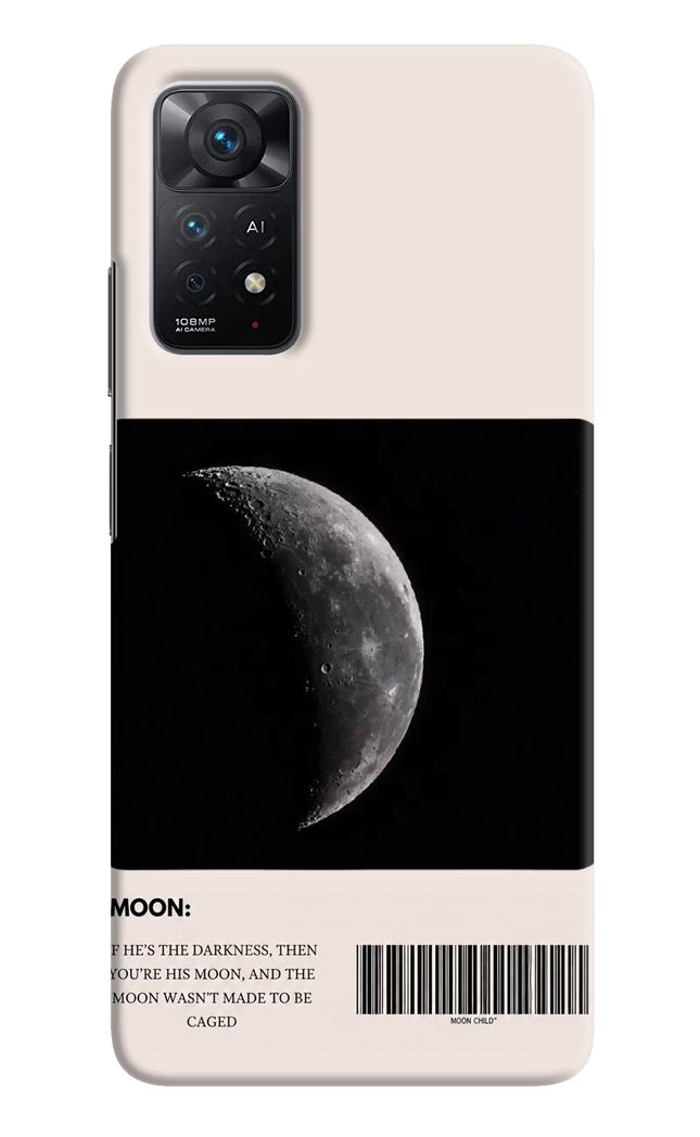 Moon Phase Redmi Note 11 Pro+ 5G Hard Case Back Cover by Casekaro