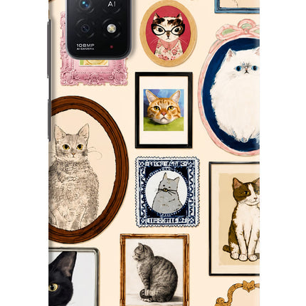 Mirror Cats Redmi Note 11 Pro+ 5G Hard Case Back Cover by Casekaro