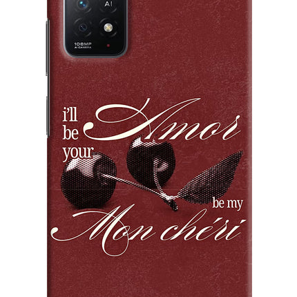 Velvet Cherry Redmi Note 11 Pro+ 5G Hard Case Back Cover by Casekaro