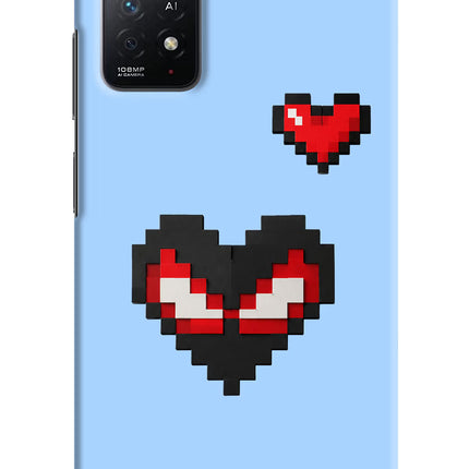Peter Heart Redmi Note 11 Pro+ 5G Hard Case Back Cover by Casekaro