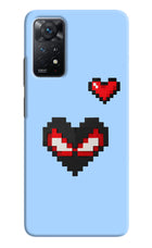 Peter Heart Redmi Note 11 Pro+ 5G Hard Case Back Cover by Casekaro