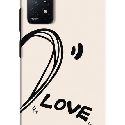 Soul Line Redmi Note 11 Pro+ 5G Hard Case Back Cover by Casekaro
