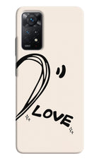 Soul Line Redmi Note 11 Pro+ 5G Hard Case Back Cover by Casekaro