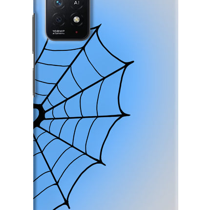 Blue Web Redmi Note 11 Pro+ 5G Hard Case Back Cover by Casekaro