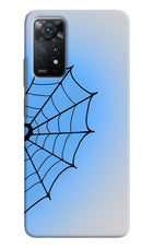 Blue Web Redmi Note 11 Pro+ 5G Hard Case Back Cover by Casekaro